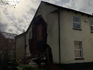 Exminster family needs urgent help after home collapse