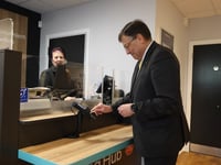 Official opening of new banking hub 