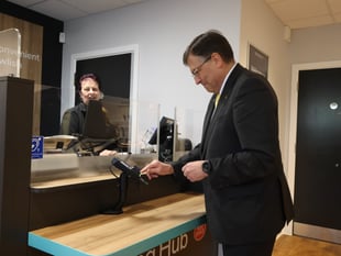 Official opening of new banking hub 