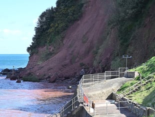  More cliff falls expected at Shaldon