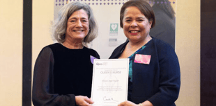 Community nurse Jenny honoured with prestigious Queen’s Nurse title