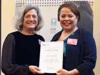 Community nurse Jenny honoured with prestigious Queen’s Nurse title