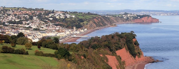 Teignbridge coastline. Photo Teignbridge Council