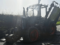 Tractor '100 per cent' destroyed by fire 