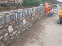 Dawlish sea wall reopening after storm