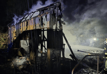 Ashburton firefighters help tackle building fire at Totnes school