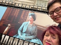 Former Royal dressmaker visits palace