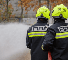 Crews respond to seventh-floor flat fire