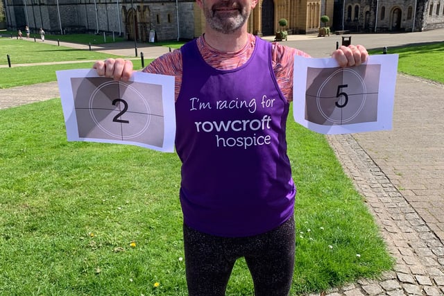 Runner's Rowcroft marathon milestone 