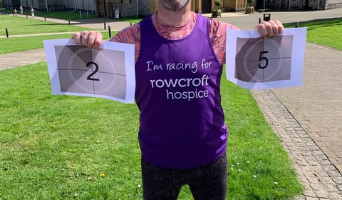 Runner's Rowcroft marathon milestone 