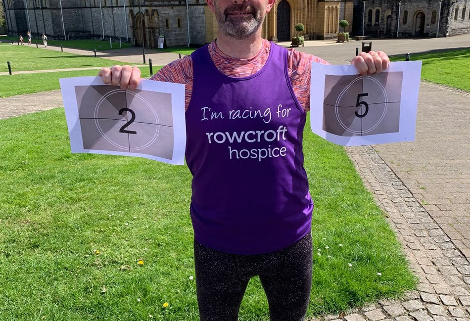 Runner's Rowcroft marathon milestone 