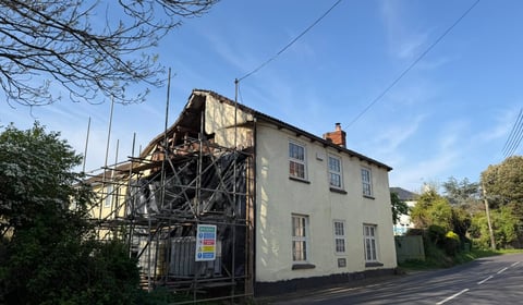 Money raised to help rebuild 200-year-old cottage 