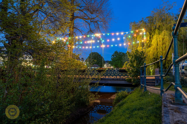 Decorative lights return to Dawlish 