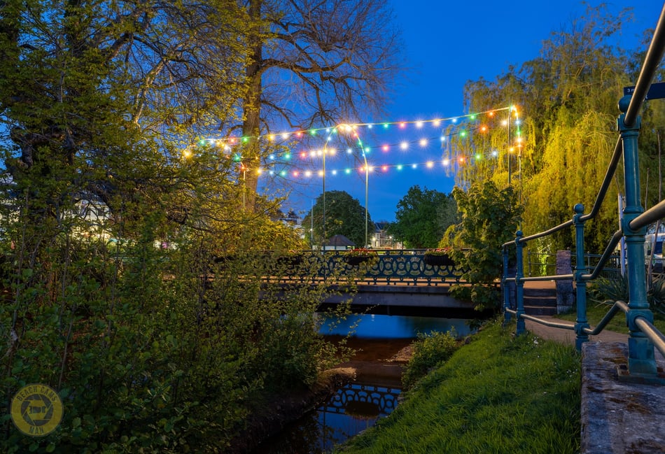 Decorative lights return to Dawlish 