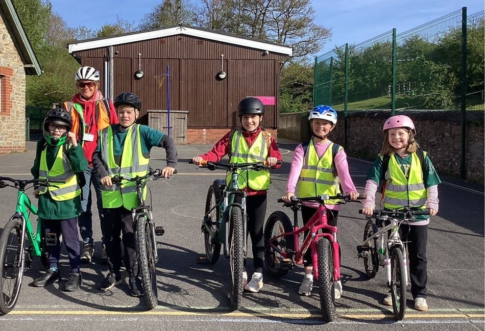 Youngsters have fun learning bike safety 