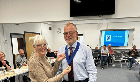 Cllr Brooke re-elected for seventh term as mayor 