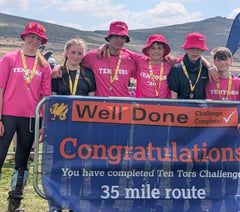 Teign School students conquer Ten Tors