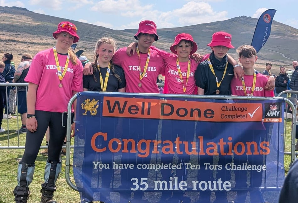 Teign School students conquer Ten Tors