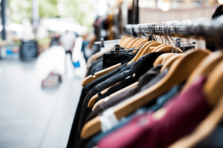 Clothes stock image