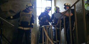 Firefighters hone life-saving skills in training scenarios 