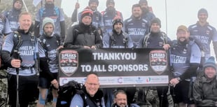 Rugby veterans complete Three Peaks for charity