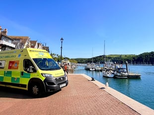 Ambulance service busiest day on record 
