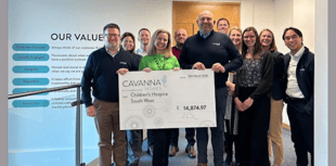 House builder donates nearly £15k to charity