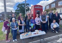 Old phone box in Bovey Tracey transformed into mini library