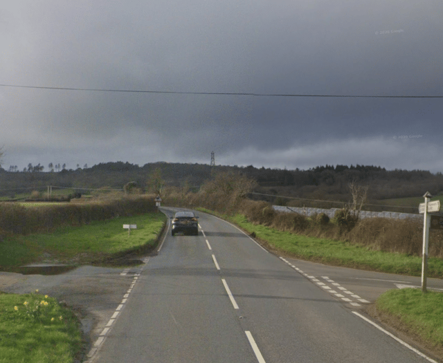Biker, 40s, taken to hospital after van collision 