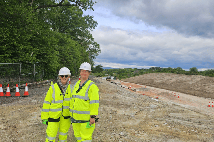Cllr Sheila Brooke and Cllr Sally Morgan