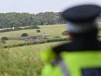 Three dead in Royal Navy helicopter crash near Okehampton