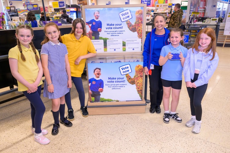 Tesco campaign helps Teignbridge schools. Photo contributed