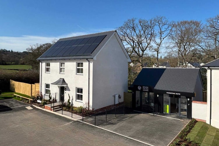Devonshire Homes Longstone Cross, Bovey Tracey phase two show home. Photo Devonshire Homes