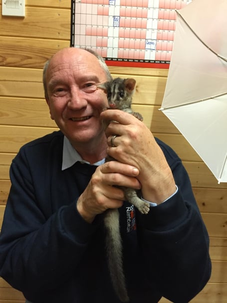 Stewart Muir, founder of Shaldon Wildlife Trust, made an MBE. 