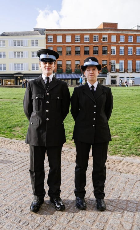 Caitlin Mortimore, cadet of High Sheriff of Devon. Photo contributed