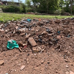 Watch: Drone footage of Kingsteignton illegal waste site 