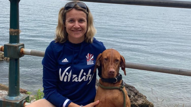 Kelly Luscombe pictured in a Go Fund Me campaign by her friend Jo Clews which raised more than £2,000.