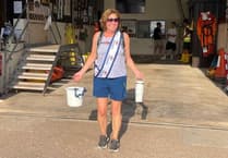 Memorial walk for Andy Burry raises £2,000 for Teignmouth RNLI