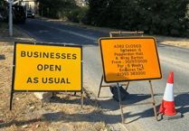 Six weeks of disruption as road between Bovey Tracey and Moretonhampstead closes
