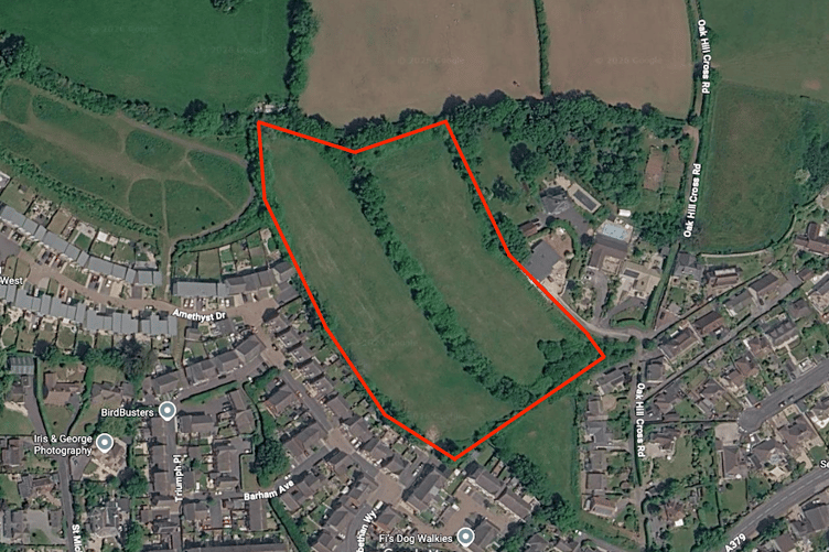 The proposal is seeking permission for 75 dwellings at land north of New Road, Teignmouth