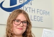 Teign School students celebrate outstanding A level results