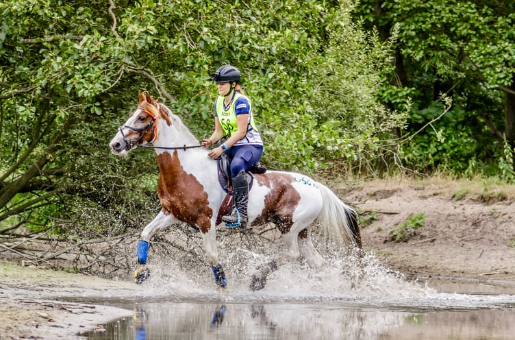 Bovey Tracey endurance rider Georgina Pitts and her pony Tia