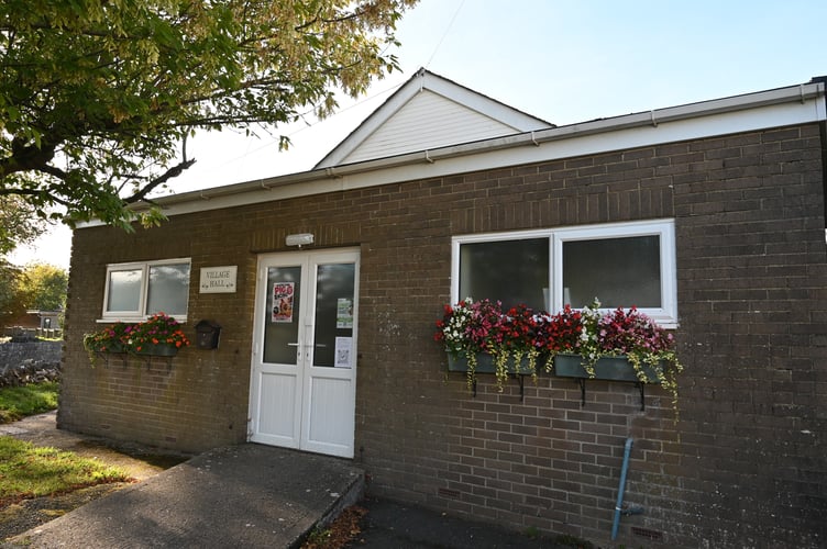 Plans to convert part of Denbury Village Hall into a community shop. 