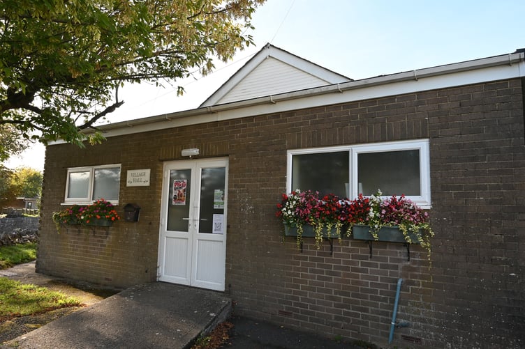 Plans to convert part of Denbury Village Hall into a community shop.