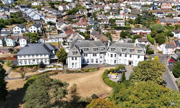The site of Bridge House and Waterside apartments which have gone on sale for£1.8m. Photo Vicary Holman