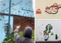 The secret street art of Teignmouth's 'Ghost'
