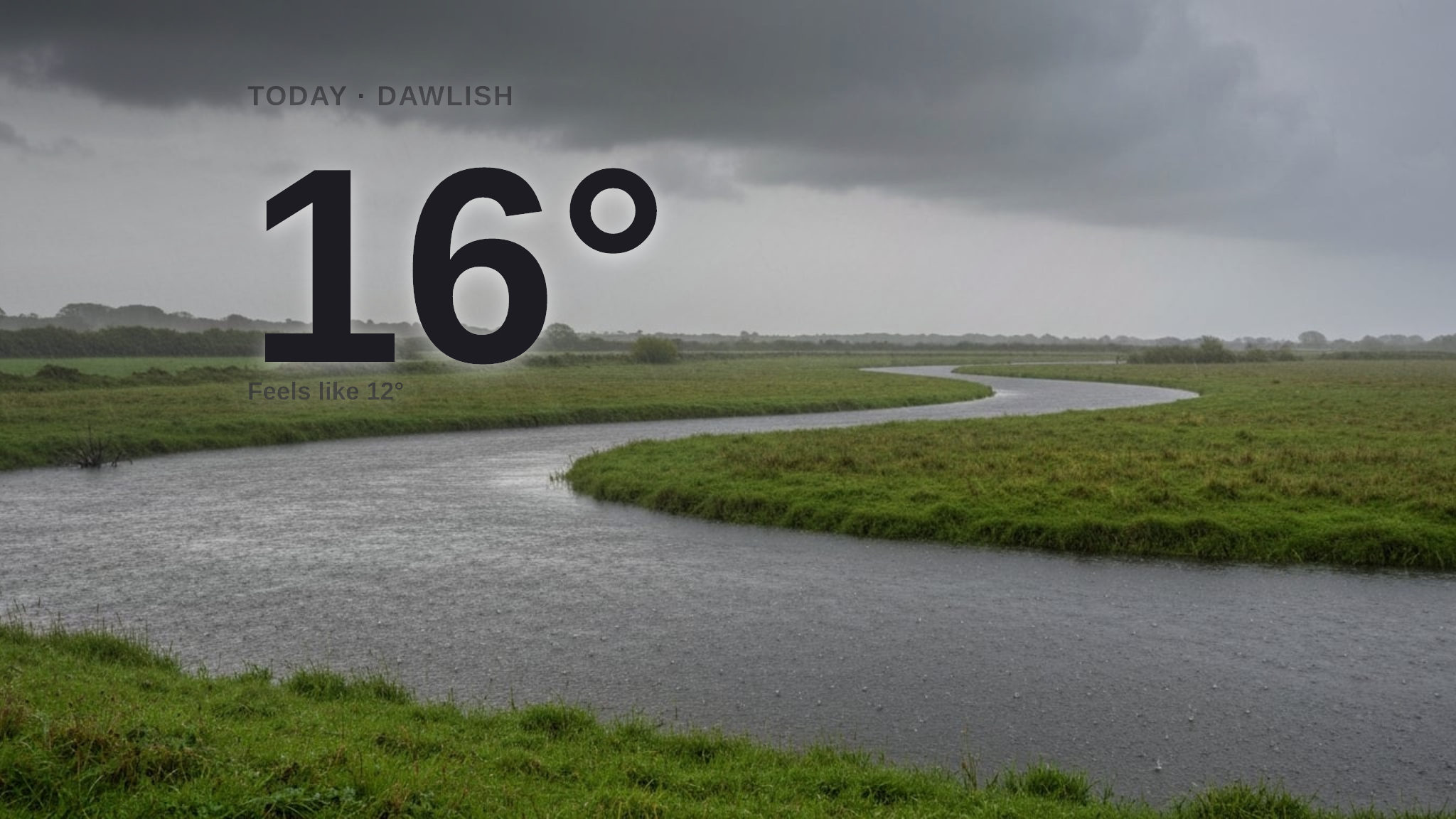 Heavy rain on the way for Dawlish - here's your Saturday forecast