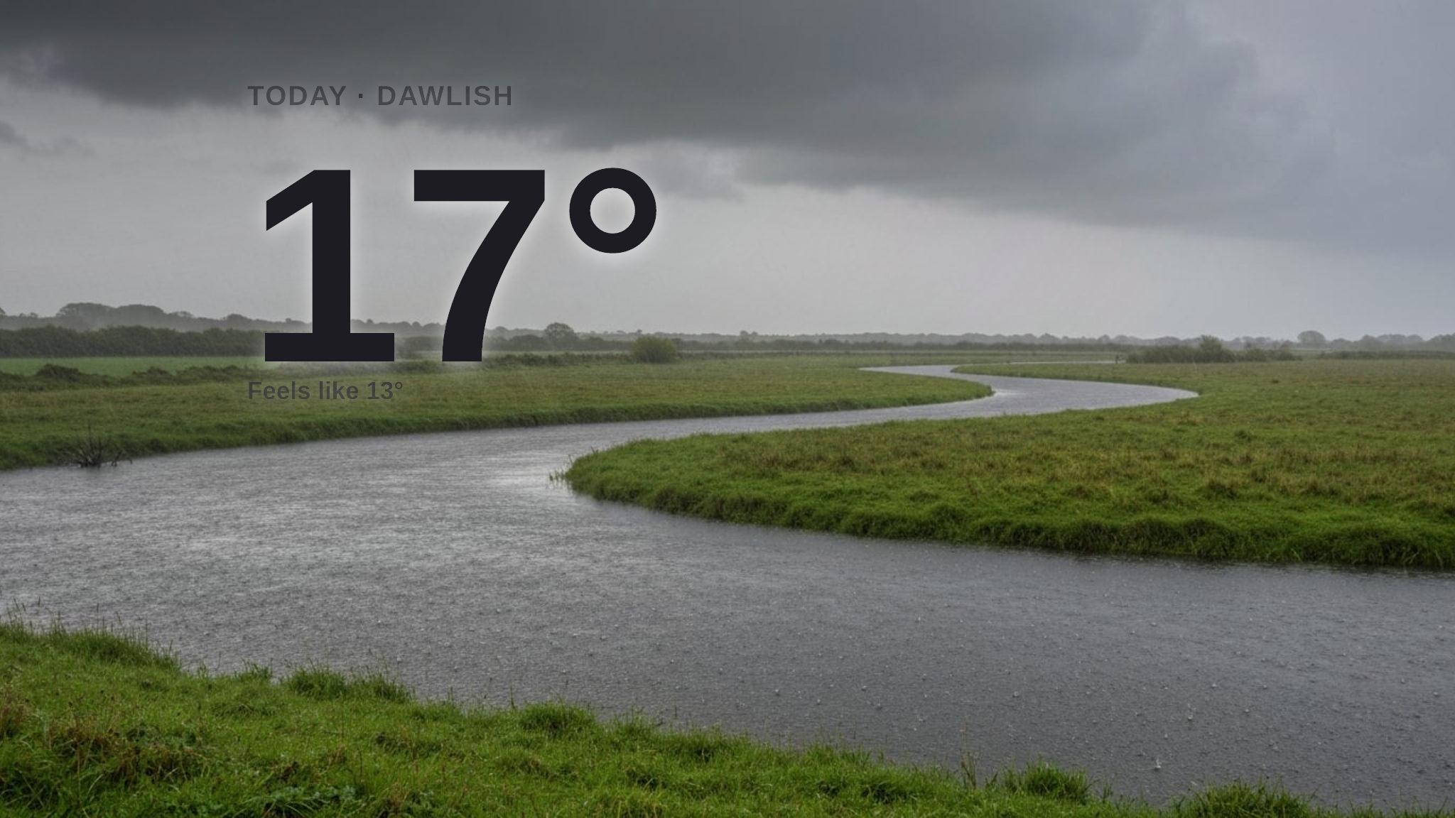 Heavy rain on the way for Dawlish today - here's your Monday forecast