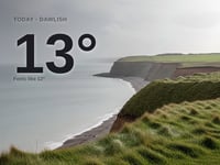 Dawlish weather: cloudy Tuesday with rain expected and a high of 13°C