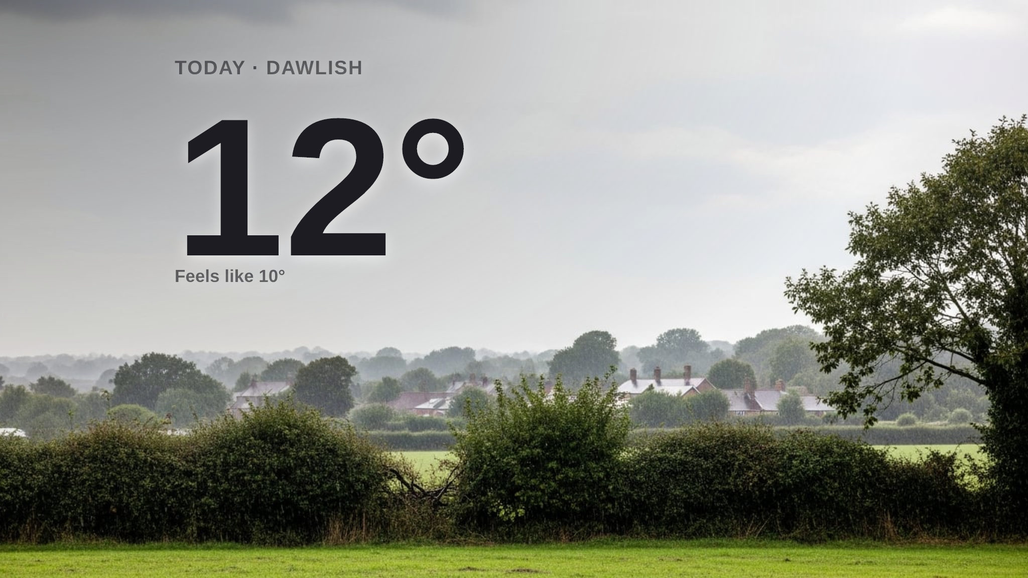 Heavy rain on the way for Dawlish today - here's your Friday forecast